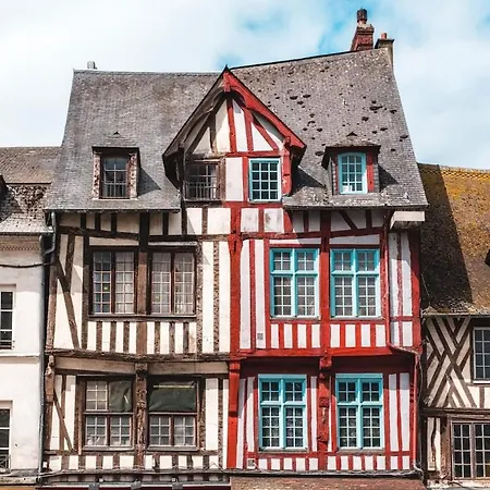 Cosy Centre-ville 20mn D'honfleur *